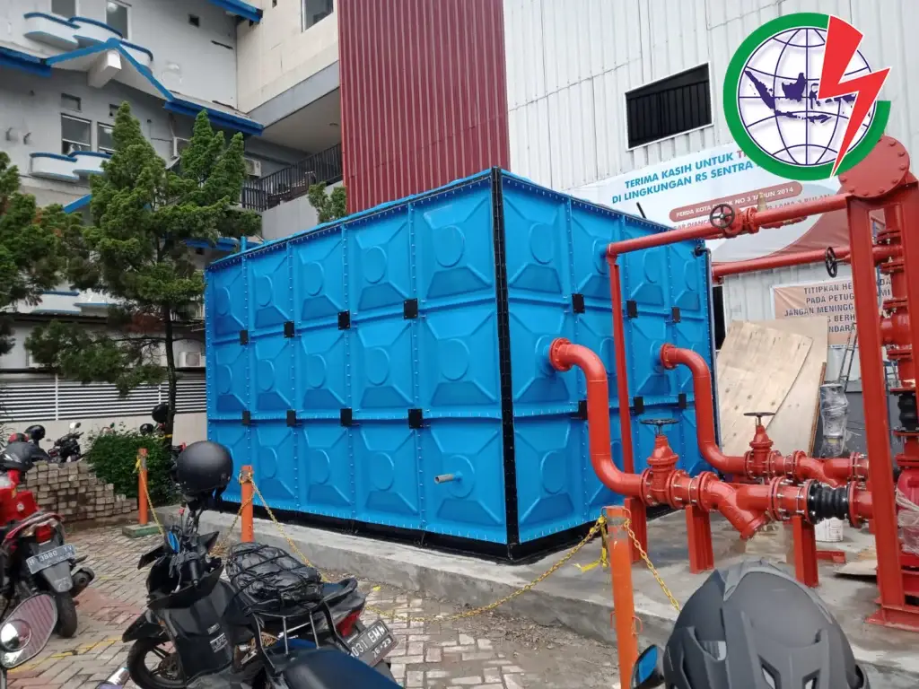 supplier tangki panel fiberglass